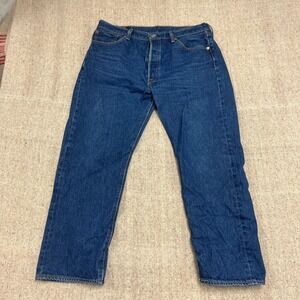 Levi's 501 Jeans Mens 32x30 Blue Button Fly